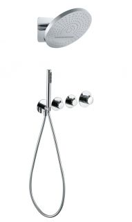 Душевая система скрытого монтажа Grocenberg GB5020CR с Термостатом Vernet (Франция) Хром